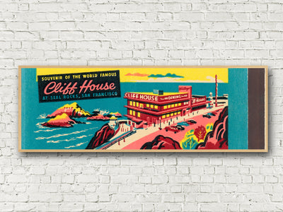 Cliff House Matchbook Print