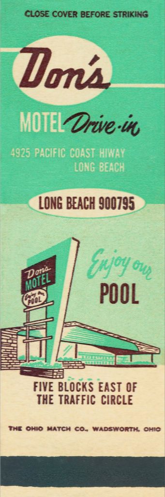 Don's Motel Matchbook Print