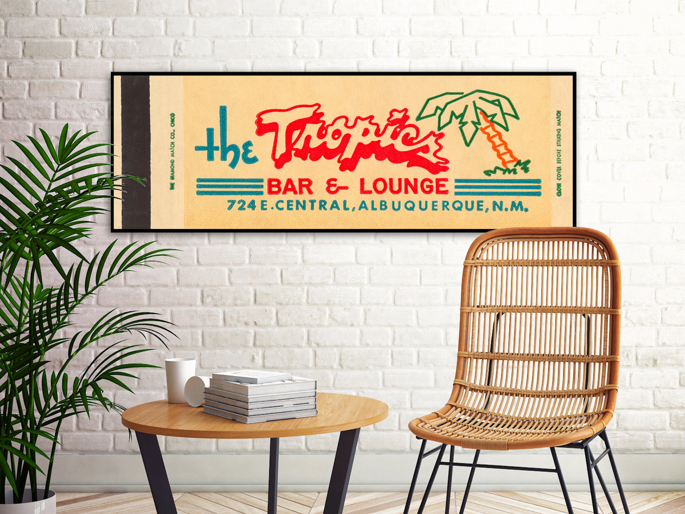 Tropics Bar & Lounge Matchbook Print