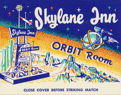 Skylane Inn Matchbook Print