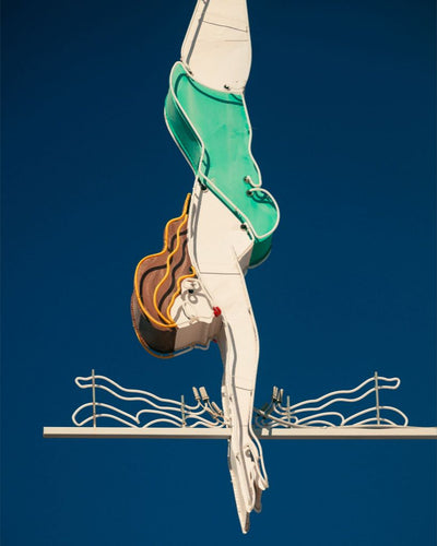 Diving Lady of the Starlite Motel