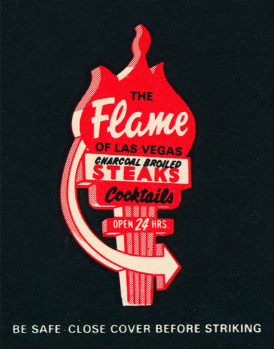 The Flame Matchbook Print