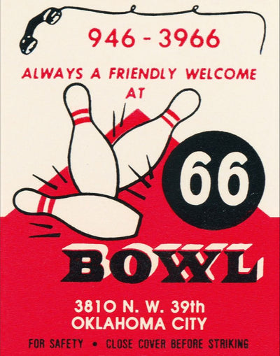 66 Bowl Matchbook Print