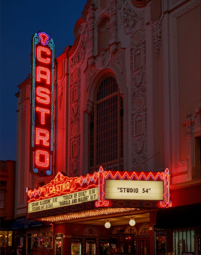 Castro Theatre at Night