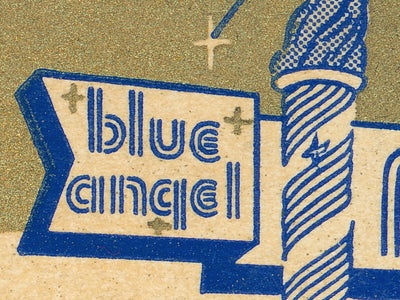 Blue Angel Motel Matchbook Print