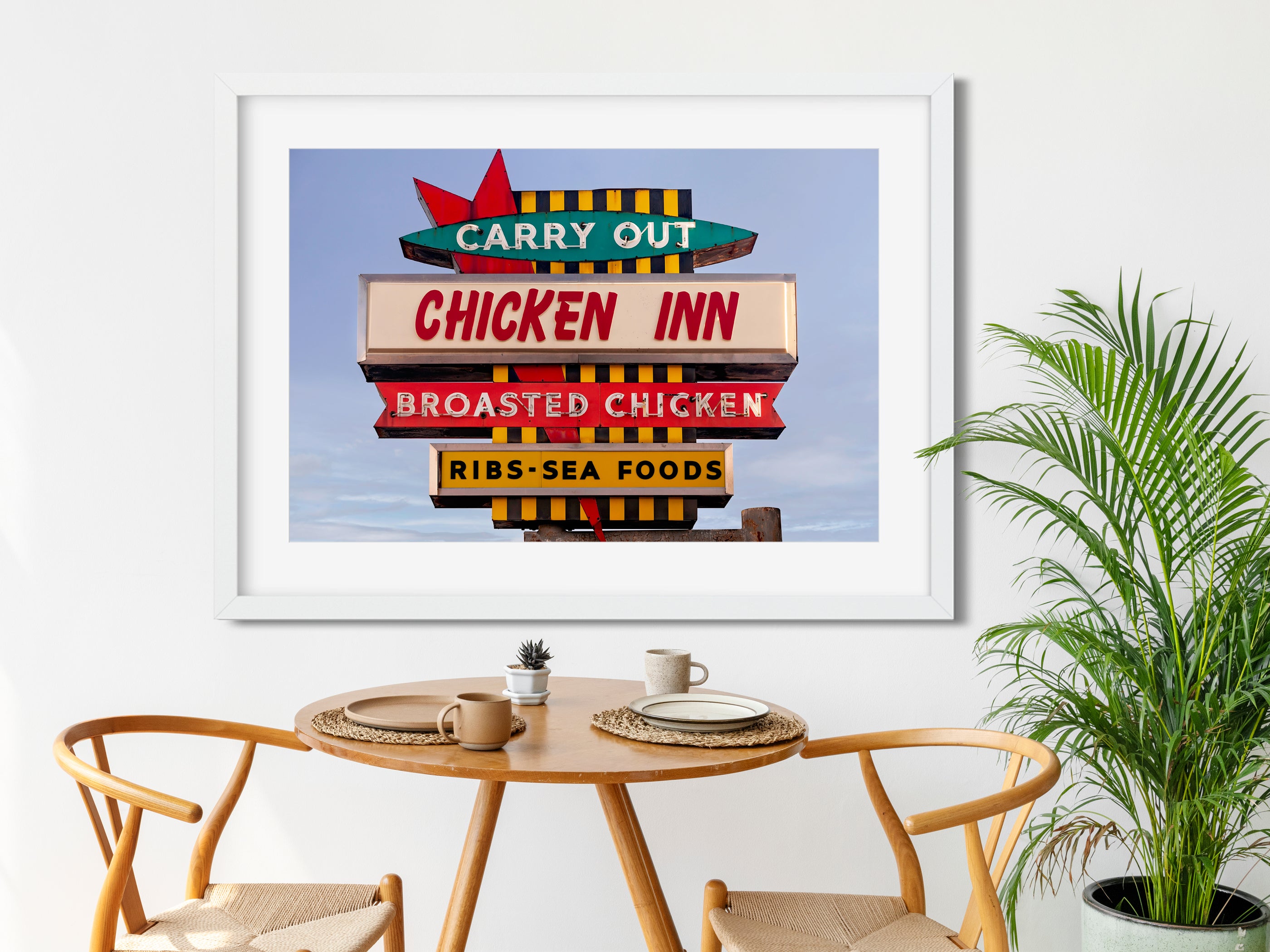 Chicken Inn Print – Retro Roadside Photography
