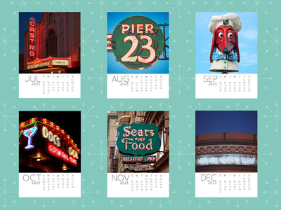 2023 San Francisco Desk Calendar