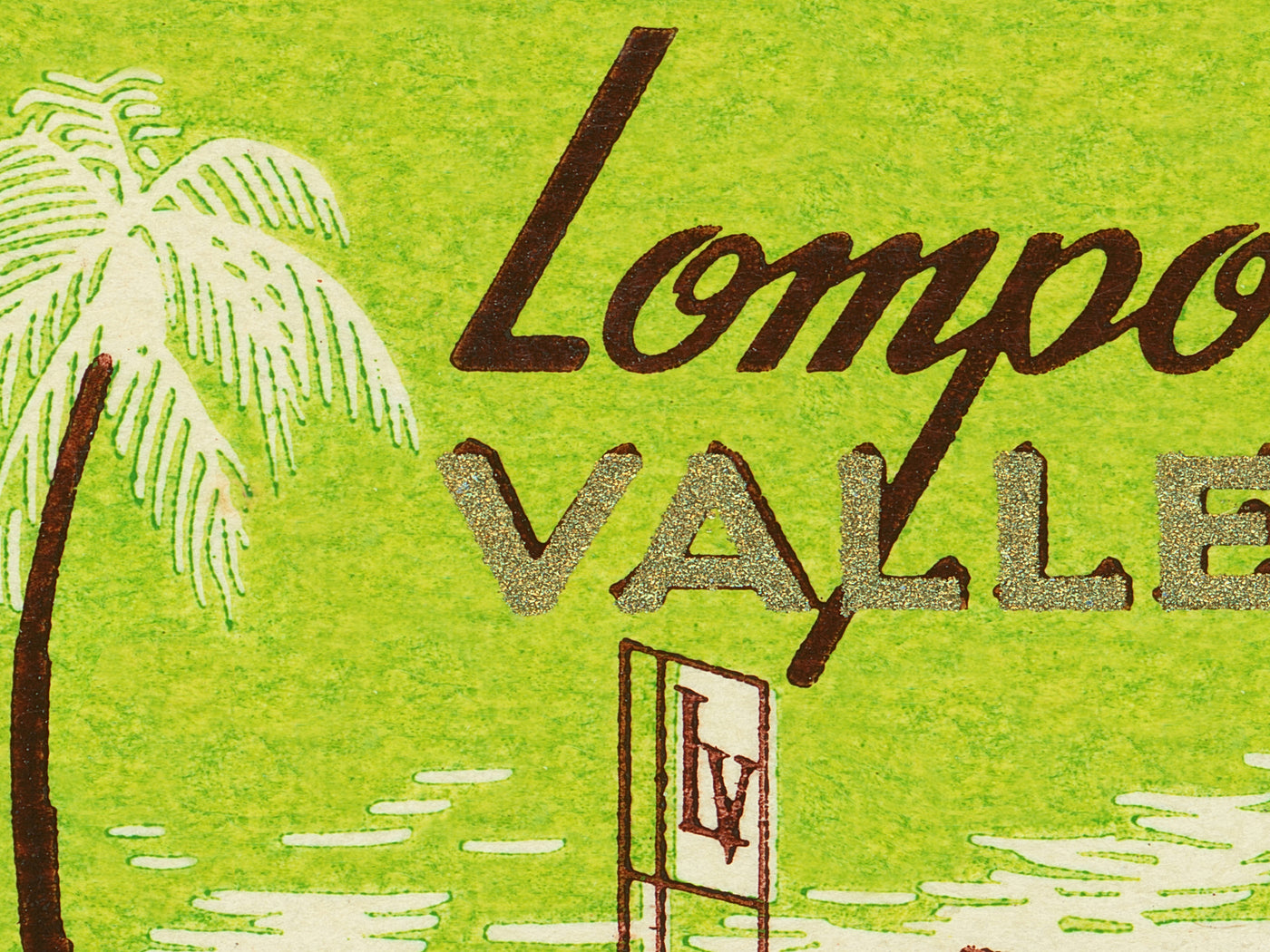 Lompoc Valley Bowl Matchbook Print