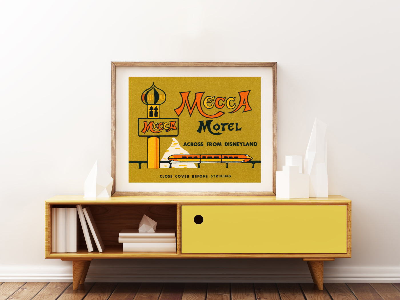 Mecca Motel Matchbook Print