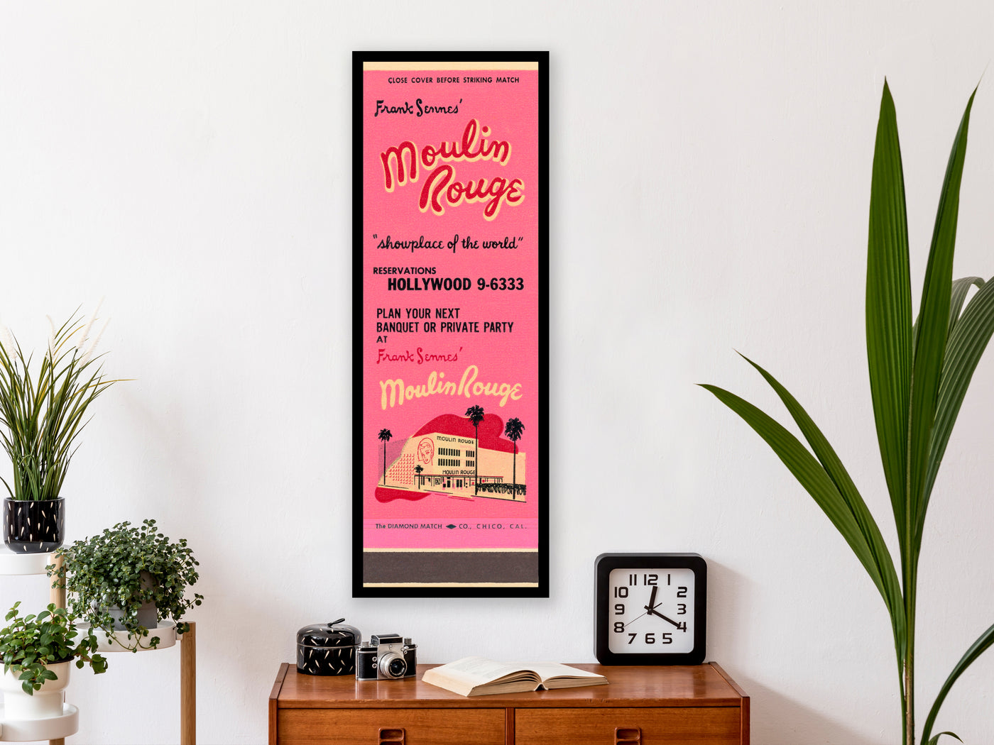 Moulin Rouge Restaurant Matchbook Print