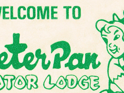 Peter Pan Motel Matchbook Print