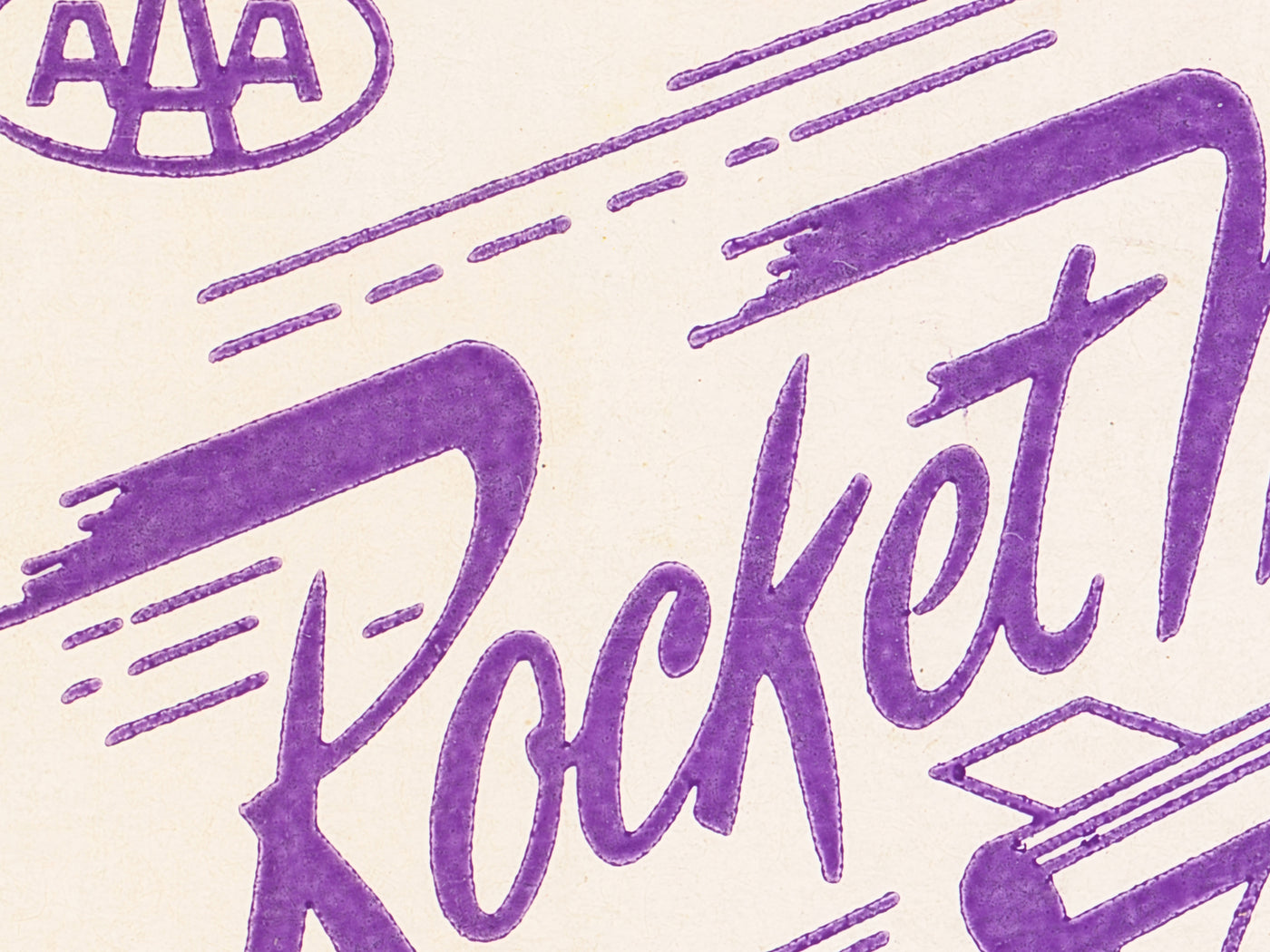 Rocket Motel Matchbook Print