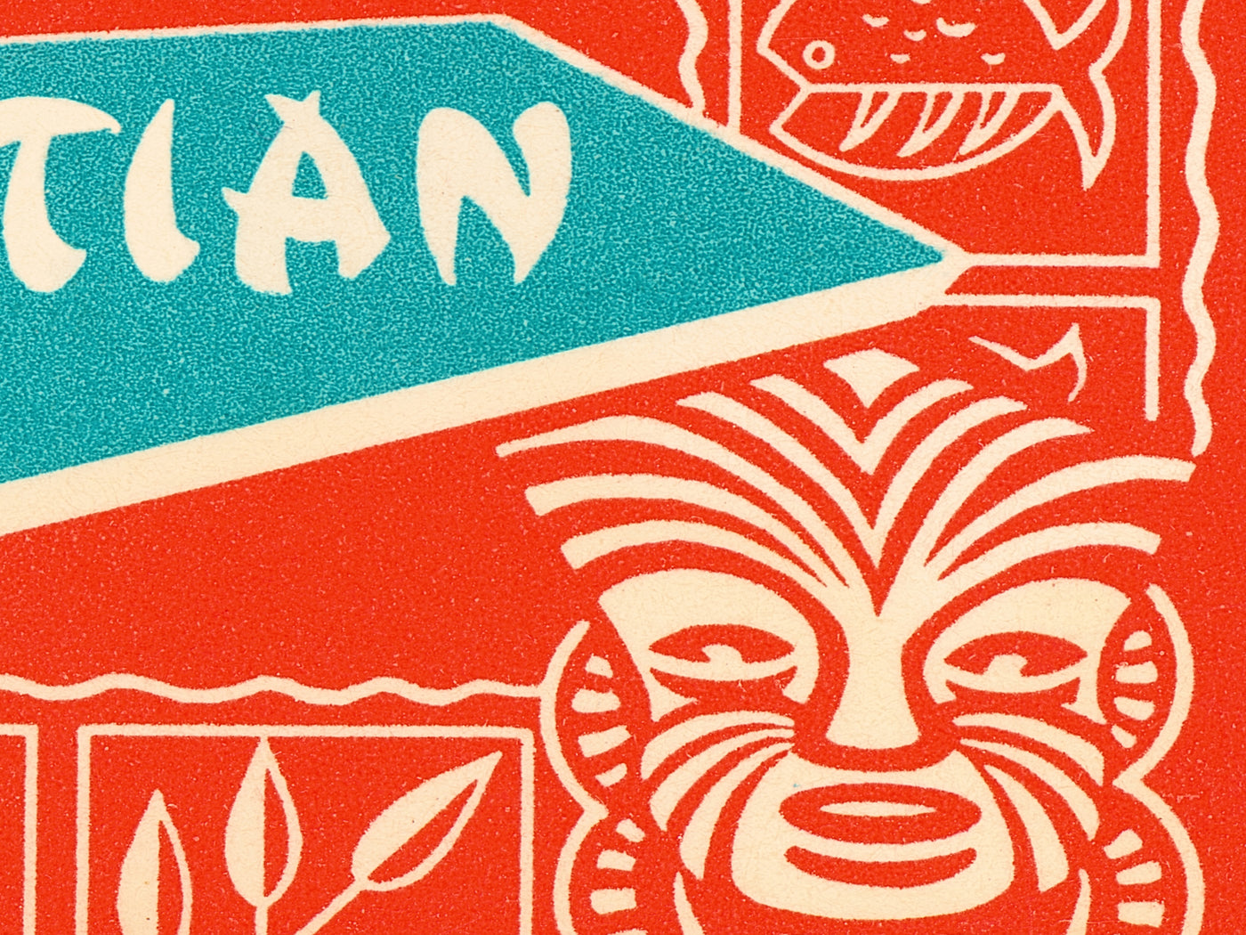Tahitian Inn Matchbook Print