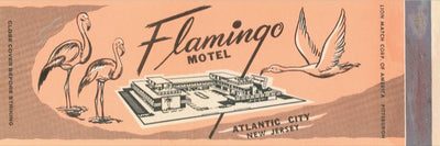 Flamingo Motel Matchbook Print