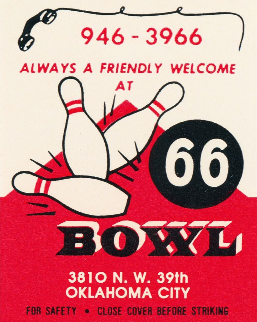 66 Bowl Matchbook Print