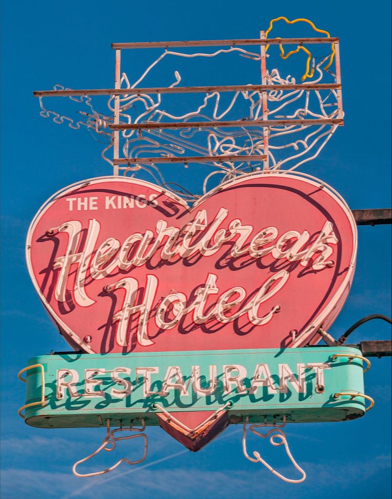 Heartbreak Hotel in Blue