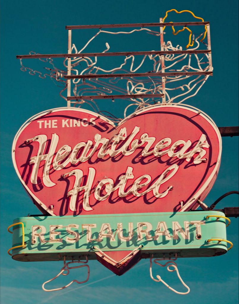 Heartbreak Hotel in Teal