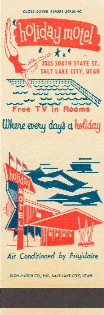 Holiday Motel Matchbook Print