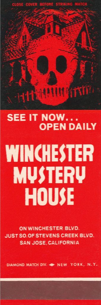 Winchester Mystery House Matchbook Print